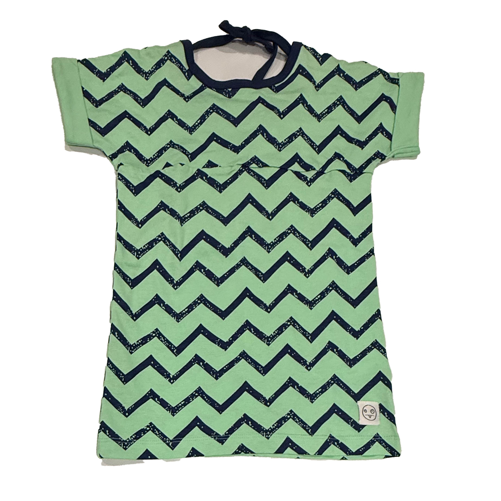 Indikidual Girls Green | Blue Dress size: 6-12 Months